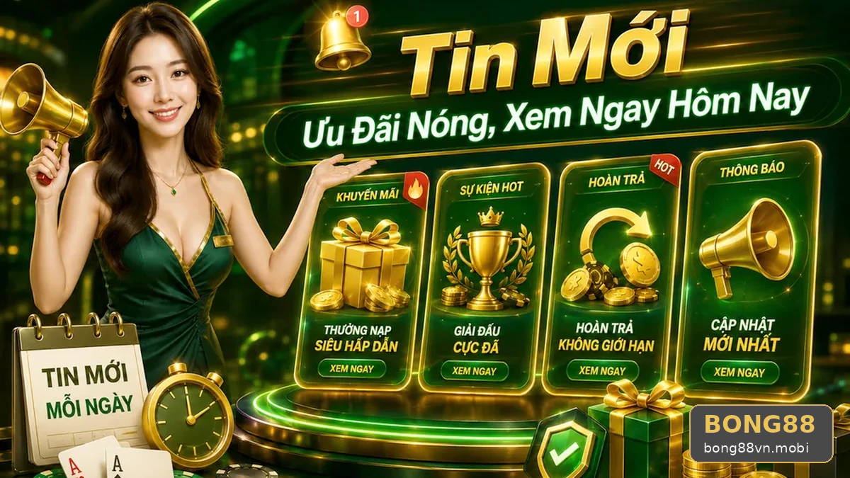 BONG88: Đọc Chi Tiết Giao Diện Tin Mới Và Ưu Đãi – Hướng Dẫn Người Mới Hiểu Luật Trước Khi Dùng Tiền Thật Qua Góc Kiểm Chứng Theo Tên Miền bong88vn.mobi