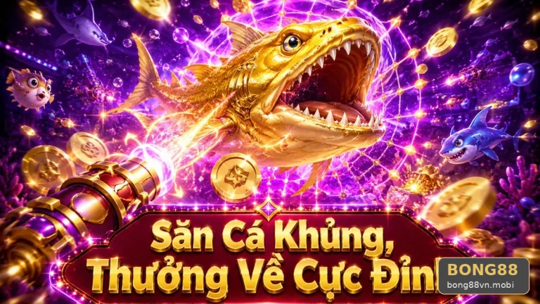 Bắn cá nổ hũ bị lệch đạn: Cách căn lại guồng slot trên BONG88
